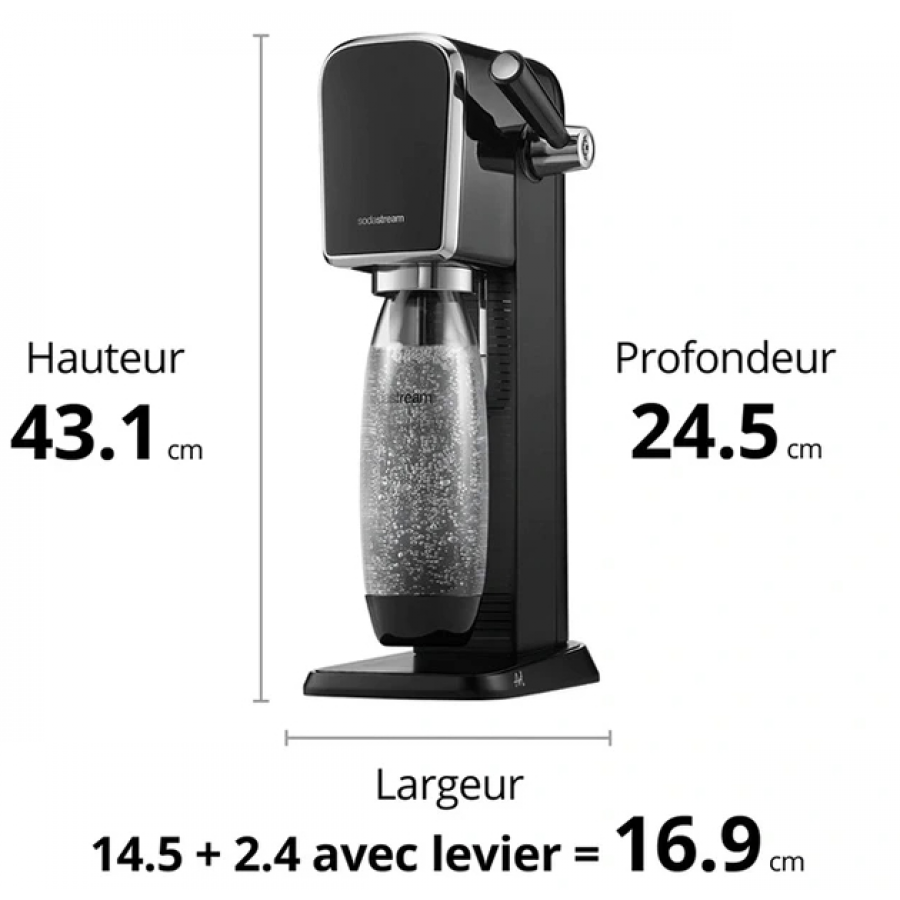 Sodastream ART Noire Pack Lave-Vaisselle n°13