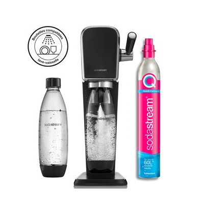 Sodastream ART Noire Pack Lave-Vaisselle
