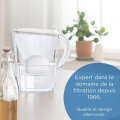 Brita Marella rouge 2 mois (inclus 2 cartouches filtrantes MAXTRA PRO All-in-1)