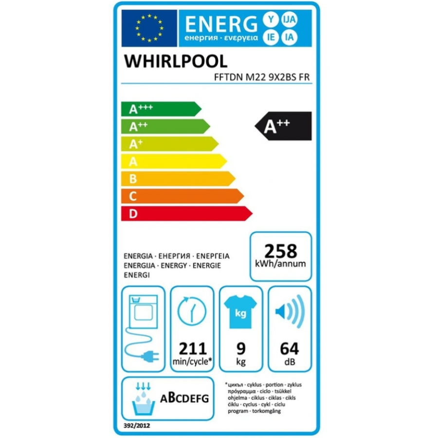 WHIRLPOOL FFTDNM229X2BSFR n°8