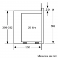 BOSCH BFL523MW1F