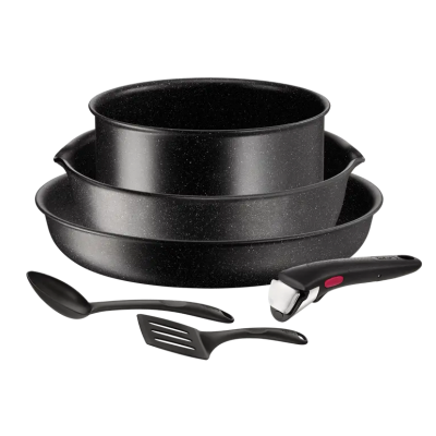 TEFAL X6INGENIO BLACK STONE SET 6P