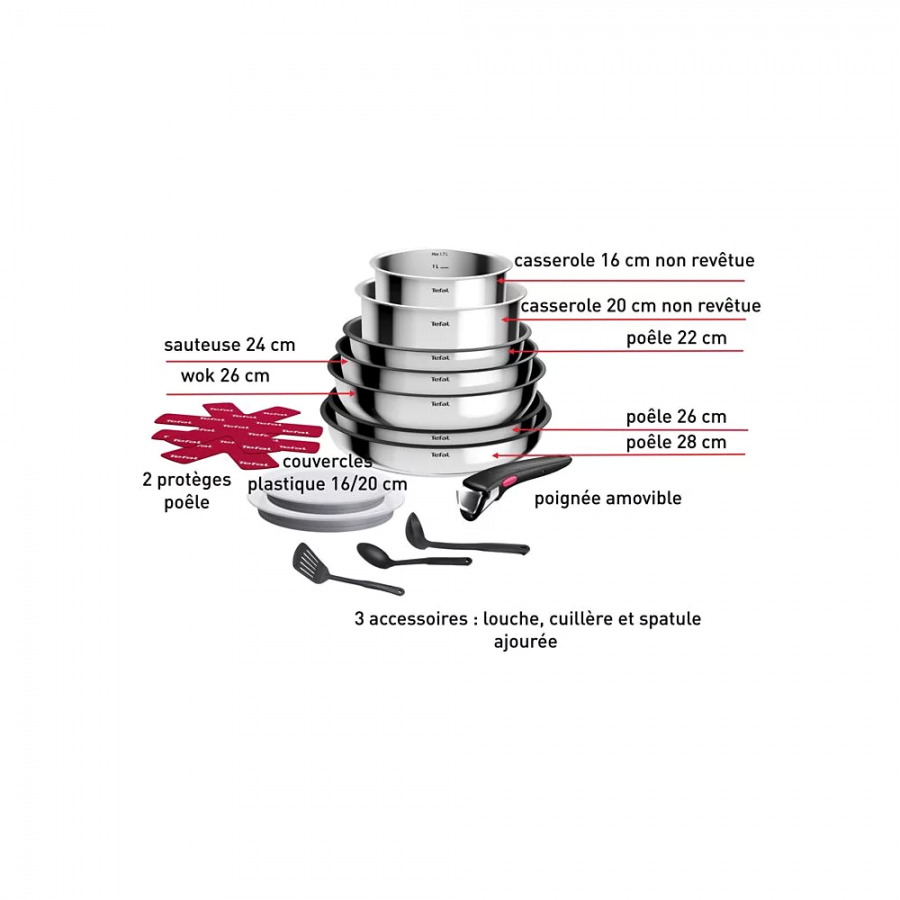 TEFAL COOK EAT INOX X15 L881SF04 n°10