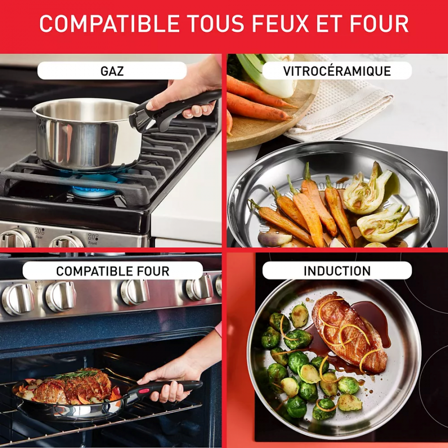 TEFAL COOK EAT INOX X15 L881SF04 n°2