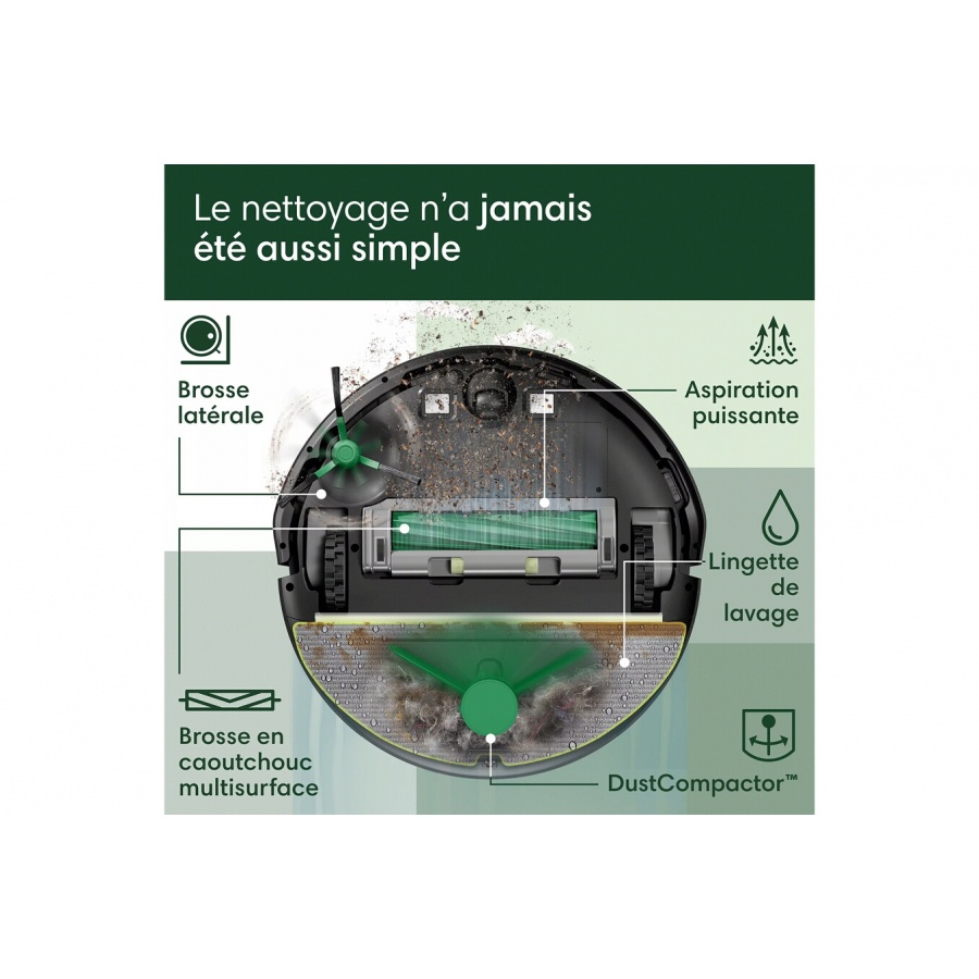 IROBOT ROOMBA 205 COMBO COMPACTOR NOIR n°5