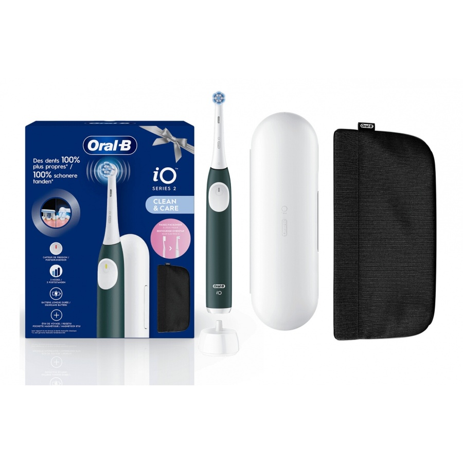 Oral B iO2 Vert Forêt Edition Cadeaux n°1