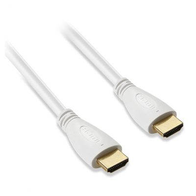 HDMI MALE/MALE BLANC 3M