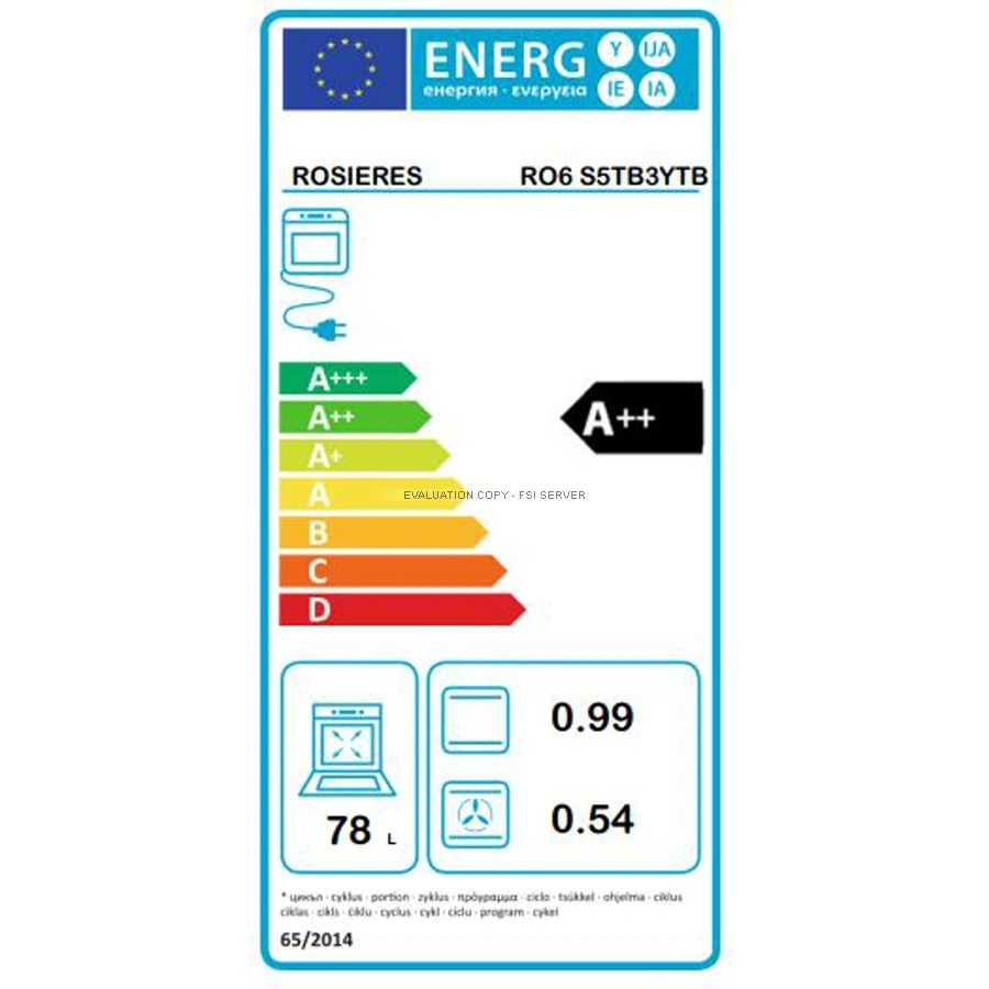 ROSIERES RO6 S5TB3YTB n°10