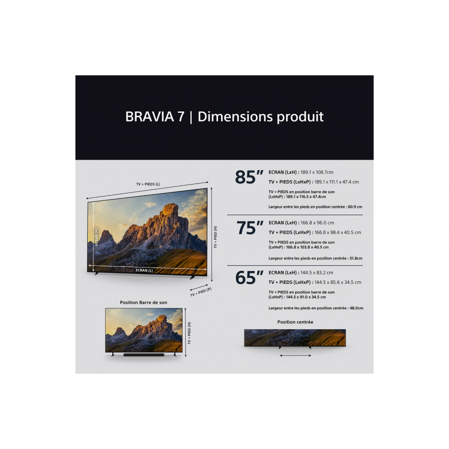 SONY BRAVIA 7 65XR70 n°6
