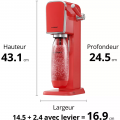 SODASTREAM ART MANDARINE