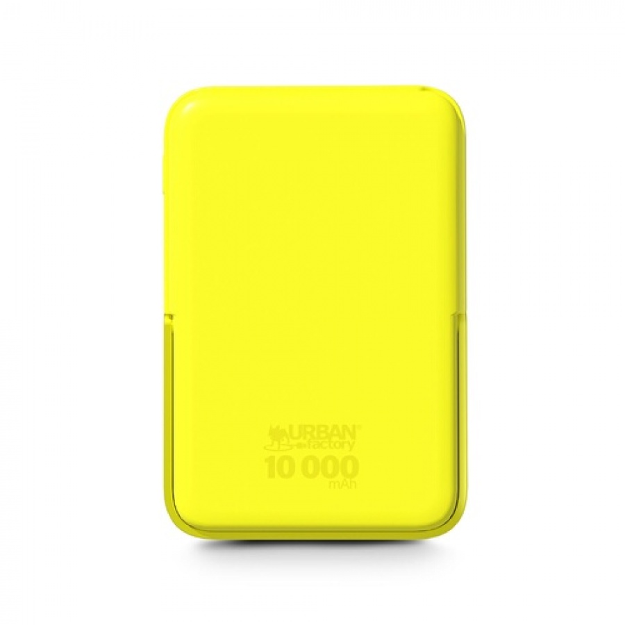 Urban Factory MAGNEE POWER: WIRELESS MAGNETIC UNIVERSAL POWERBANK 10.000MAH - NEON YELLOW n°3