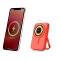 Urban Factory MAGNEE POWER: WIRELESS MAGNETIC UNIVERSAL POWERBANK 10.000MAH - NEON ORANGE
