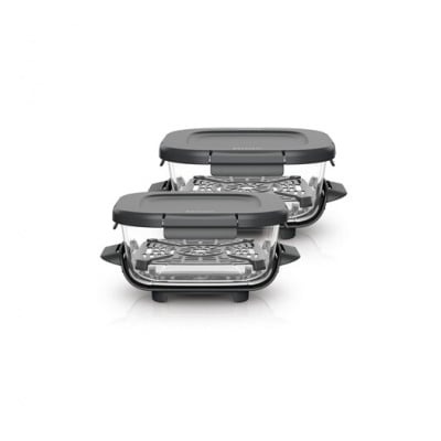 NINJA 2 CONTENANTS EN VERRE CRISPI  1, 4 L