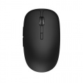 Accsup Souris rechargeable sans fils noire - 2.4G & Bluetooth