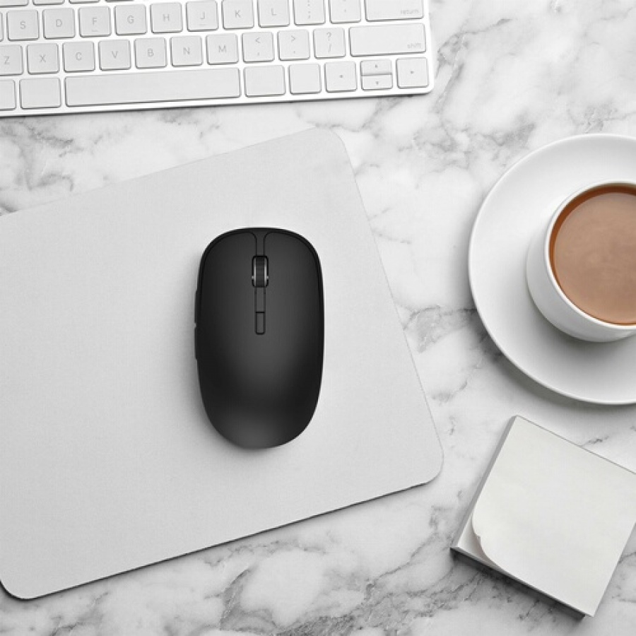 Accsup Souris rechargeable sans fils noire - 2.4G & Bluetooth n°3