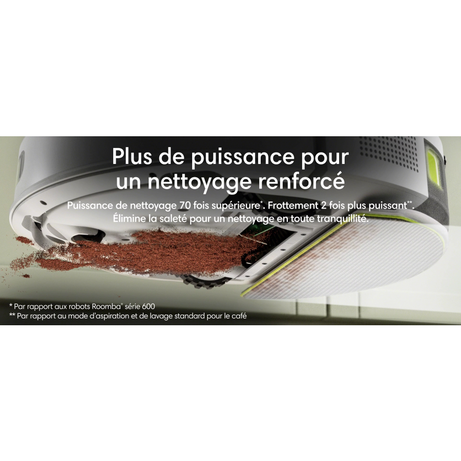 IROBOT ROOMBA 105 COMBO + AUTOEMPTY DOCK BLANC n°9