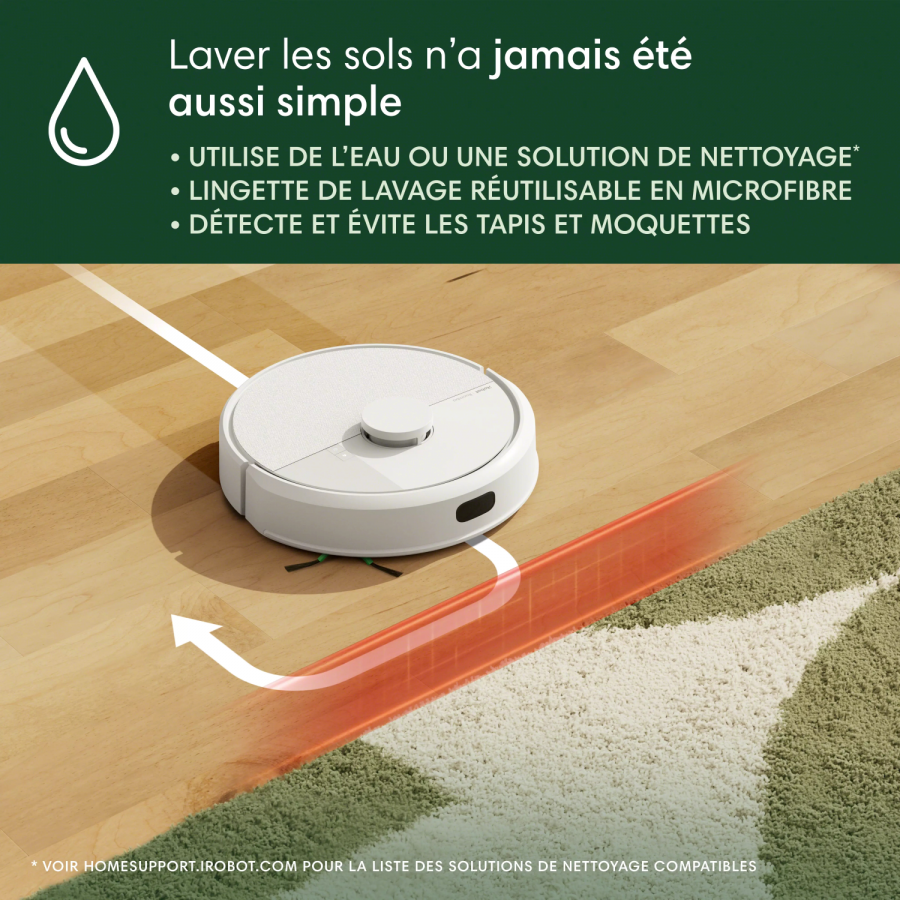 IROBOT ROOMBA 105 COMBO + AUTOEMPTY DOCK BLANC n°19