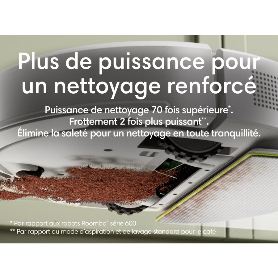 IROBOT ROOMBA 105 COMBO + AUTOEMPTY DOCK BLANC n°27