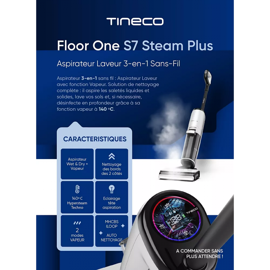 TINECO S7 STEAM PLUS n°8