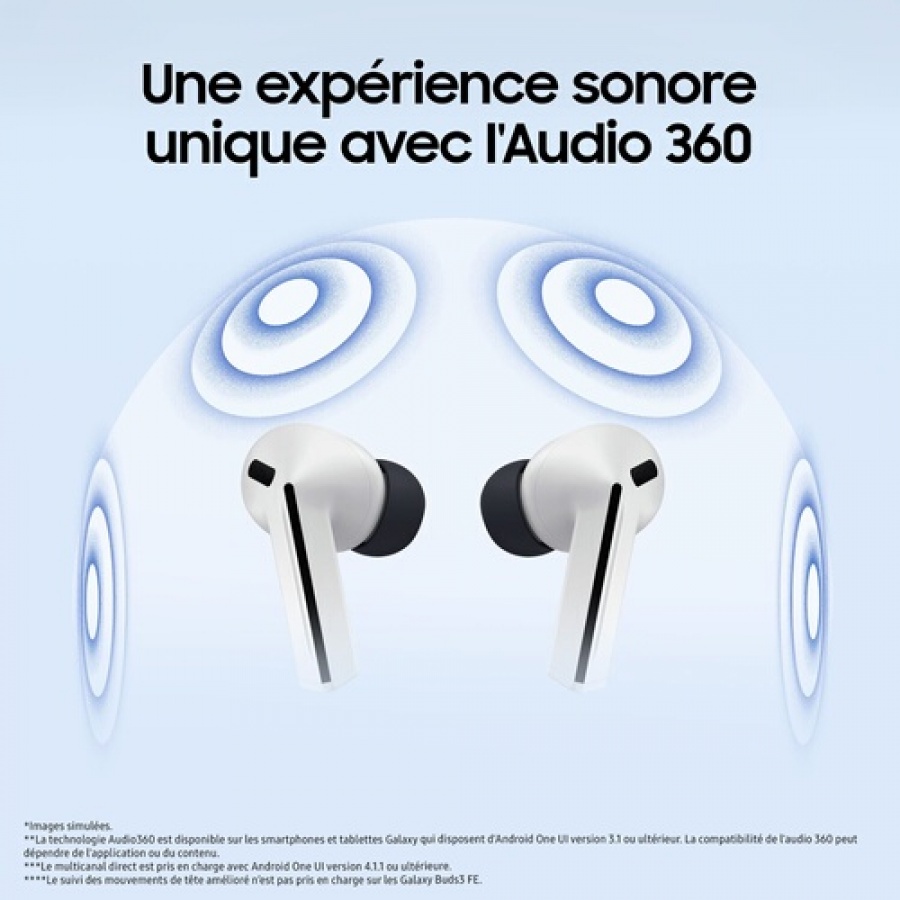 Samsung Buds3 FE Noir n°5