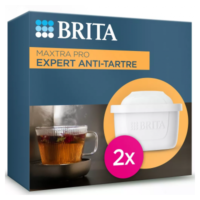 BRITA PACK DE 2 MAXTRA PRO EXPERT ANTI-TARTRE