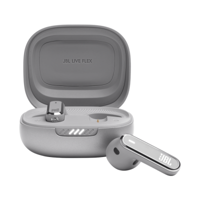 JBL LIVE FLEX ARGENT