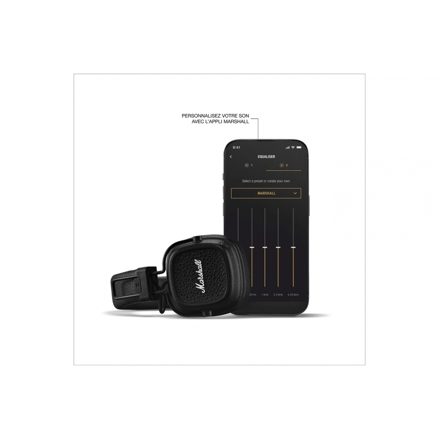 MARSHALL MAJOR V BLACK n°6