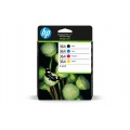 Hp 364 Pack de 4 Cartouches d'Encre Cyan, Magenta, Jaune et Noire Authentiques (N9J73AE)