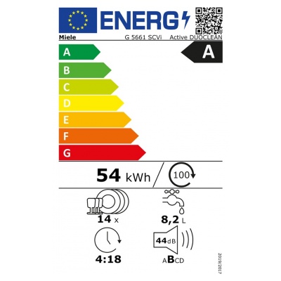 Miele Lave-vaisselle tout integrable (bandeau invisible) 60 cm