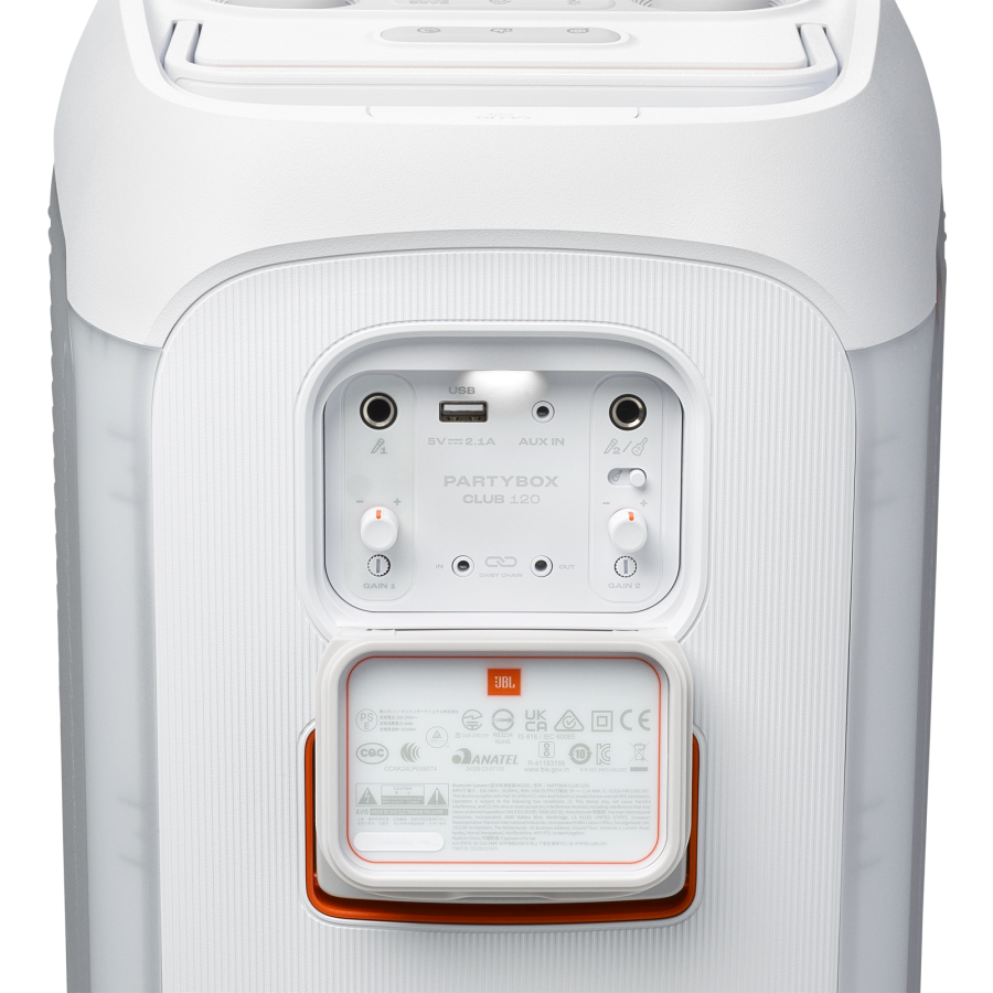JBL PARTY BOX CLUB 120 BLANC n°6
