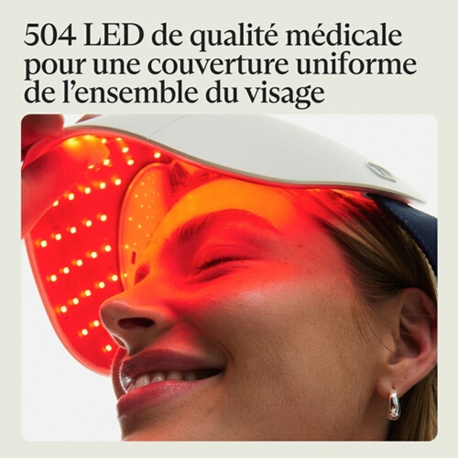 Therabody Masque LED -TheraFace Mask Glo n°4
