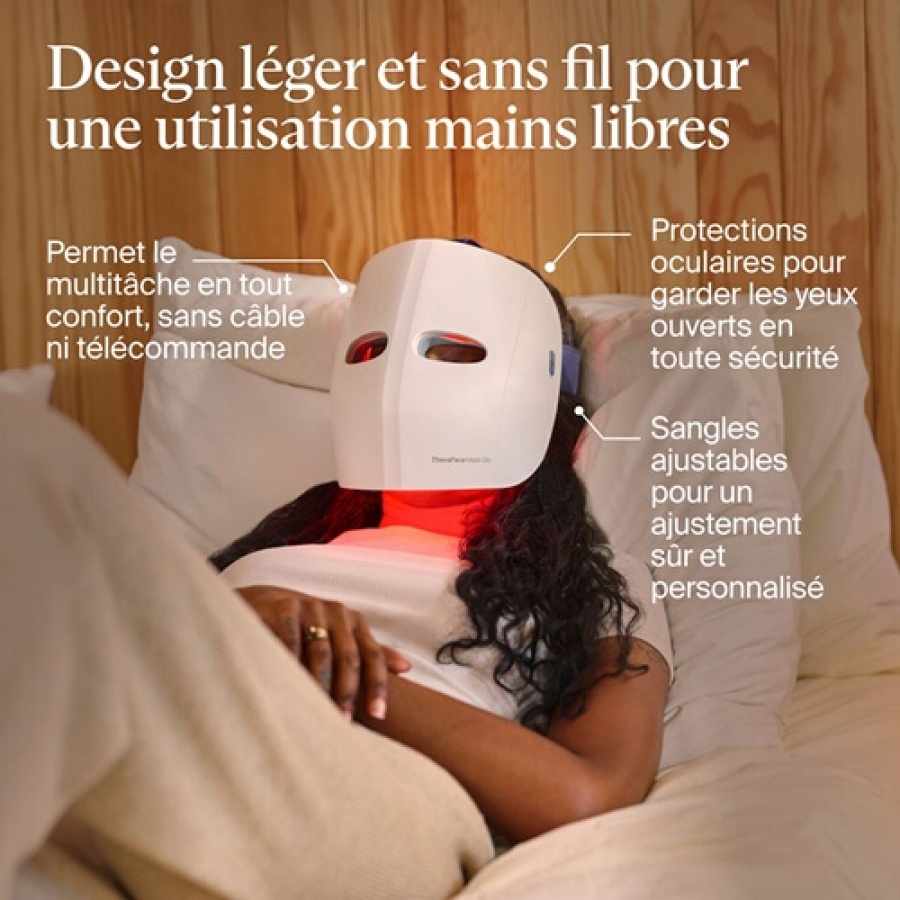 Therabody Masque LED -TheraFace Mask Glo n°10