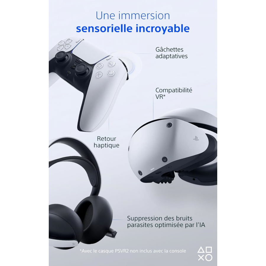 SONY PS5 SLIM EDITION DIGITAL BLANC n°6