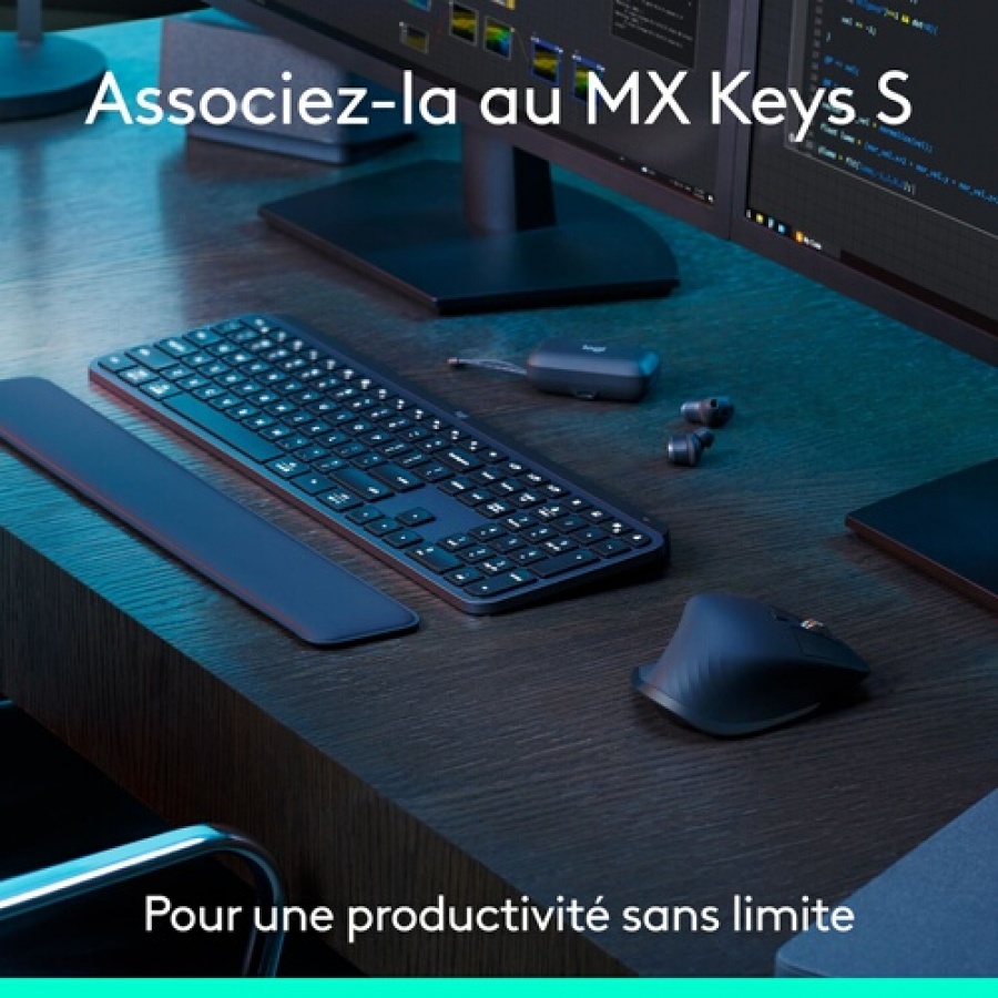 Logitech sans fil MX Master 3S Graphite n°6