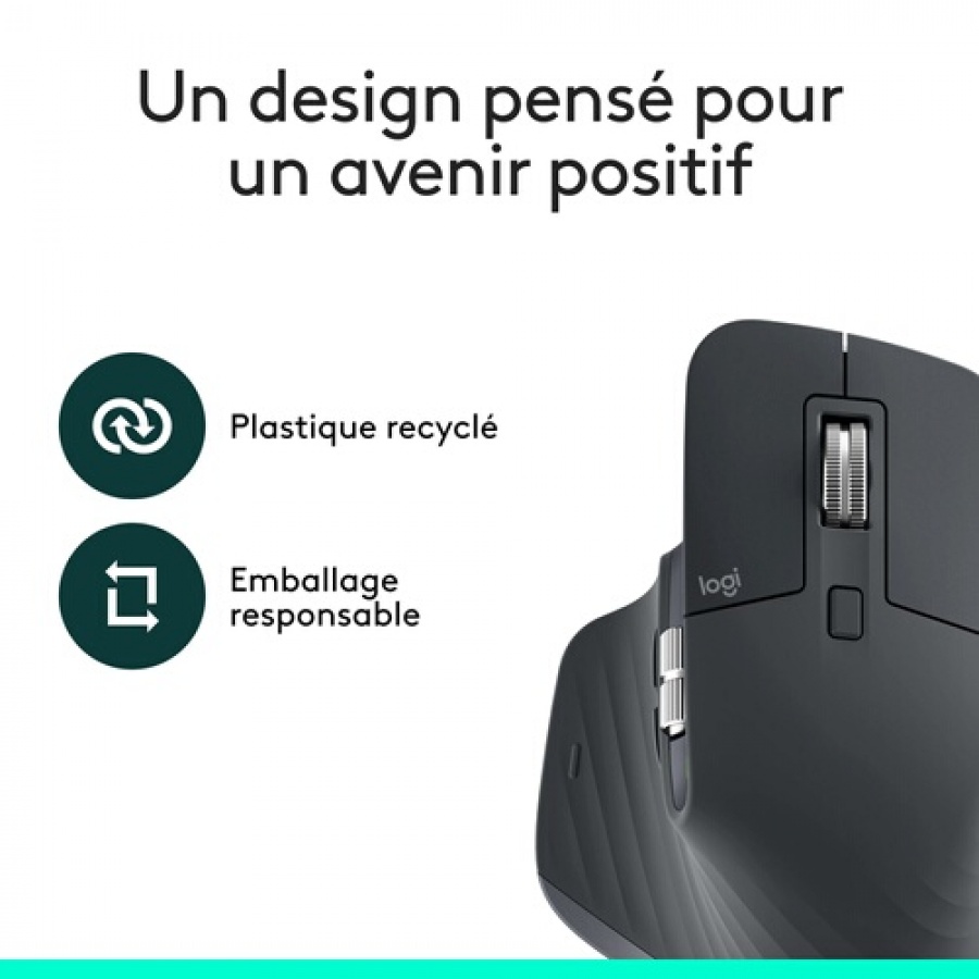 Logitech sans fil MX Master 3S Graphite n°8