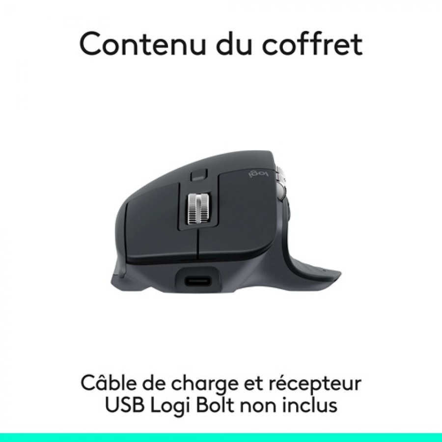 Logitech sans fil MX Master 3S Graphite n°10