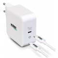 URBAN FACTORY CHARGEUR 100 W USB-C GAN ECO - FRIENDLY