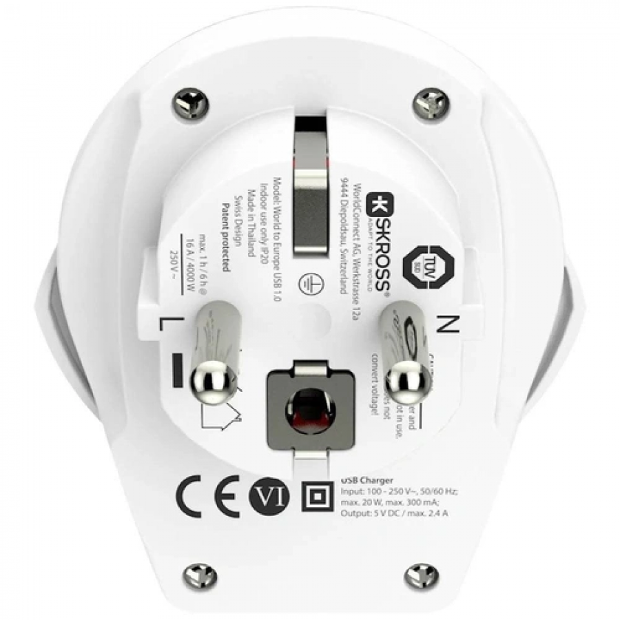 SKROSS WORL TO EUROPE + USB n°4