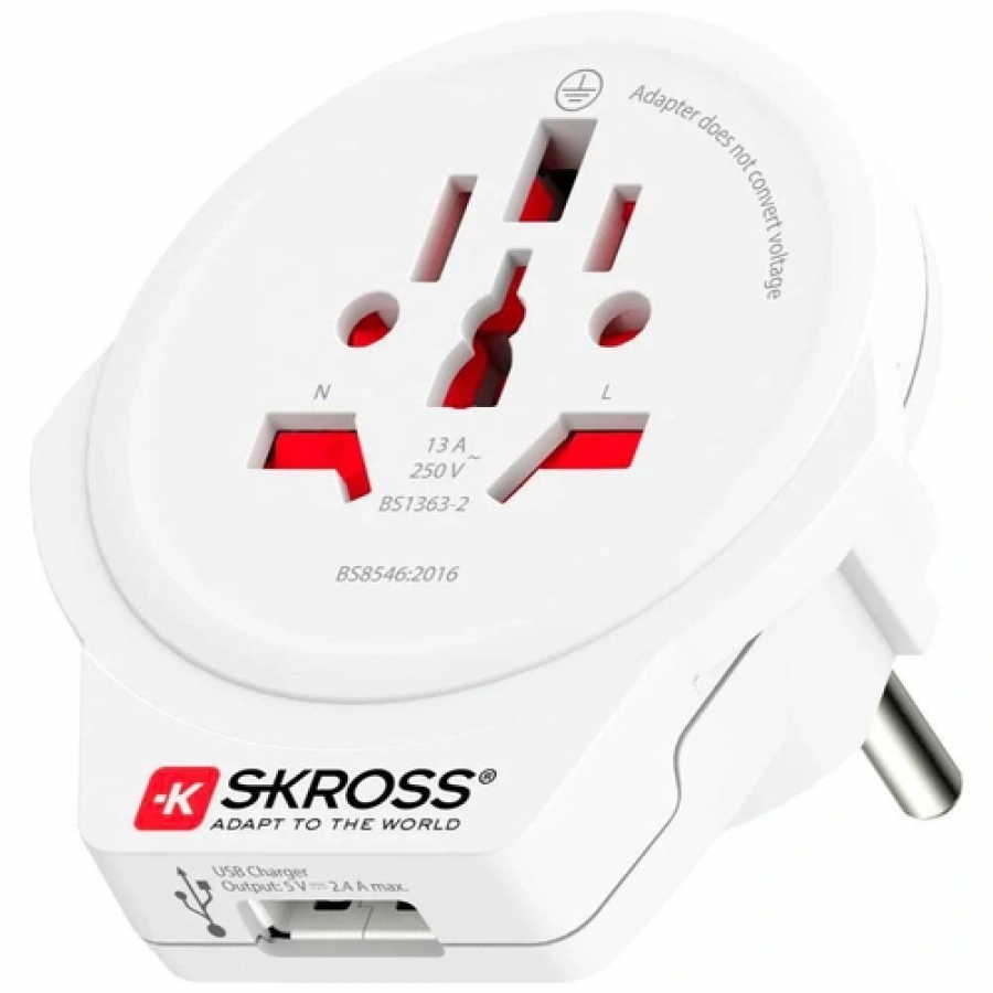 SKROSS WORL TO EUROPE + USB n°2