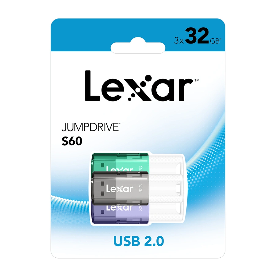 LEXAR PACK JUMPDRVIVE 3X32G n°2