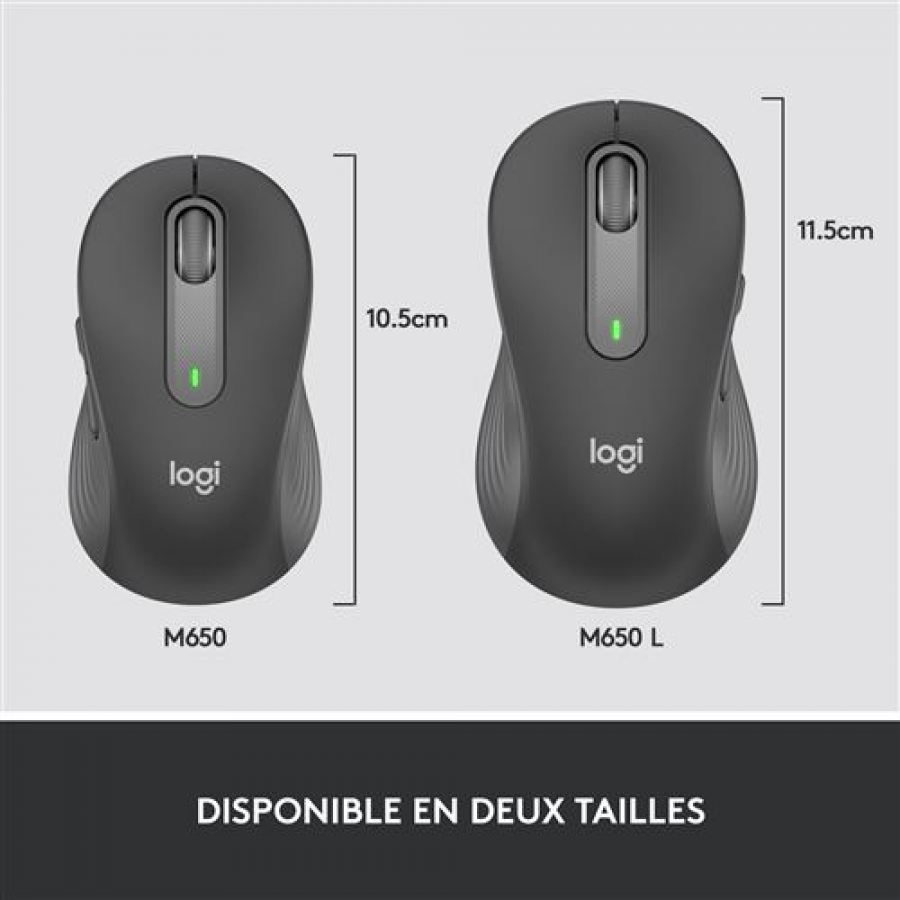 LOGITECH M650 GRAPHITE n°8