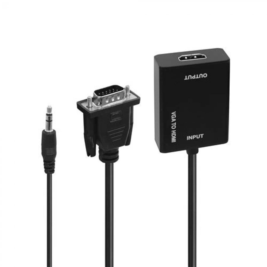 ACCSUP ADAPTATEUR VGA MALE VERS HDMI FEMELLE 20 CM n°1