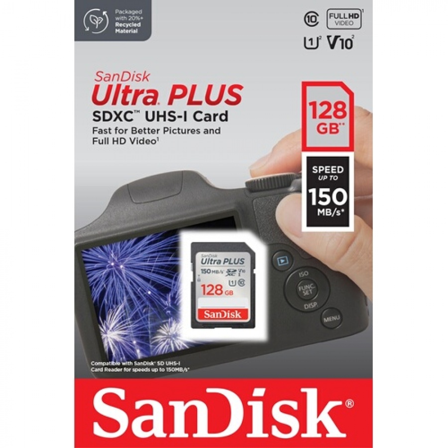 SANDISK SD ULTRA 128GB 150MB/s n°1