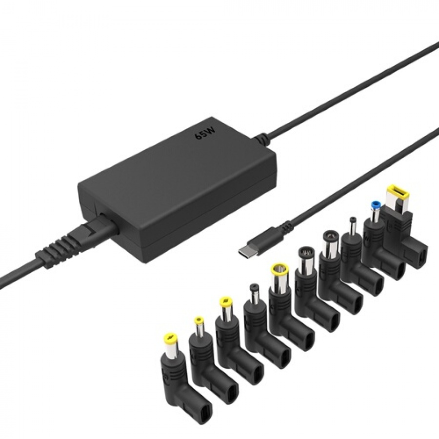 Accsup UNIVERSEL 65W NOIR n°1