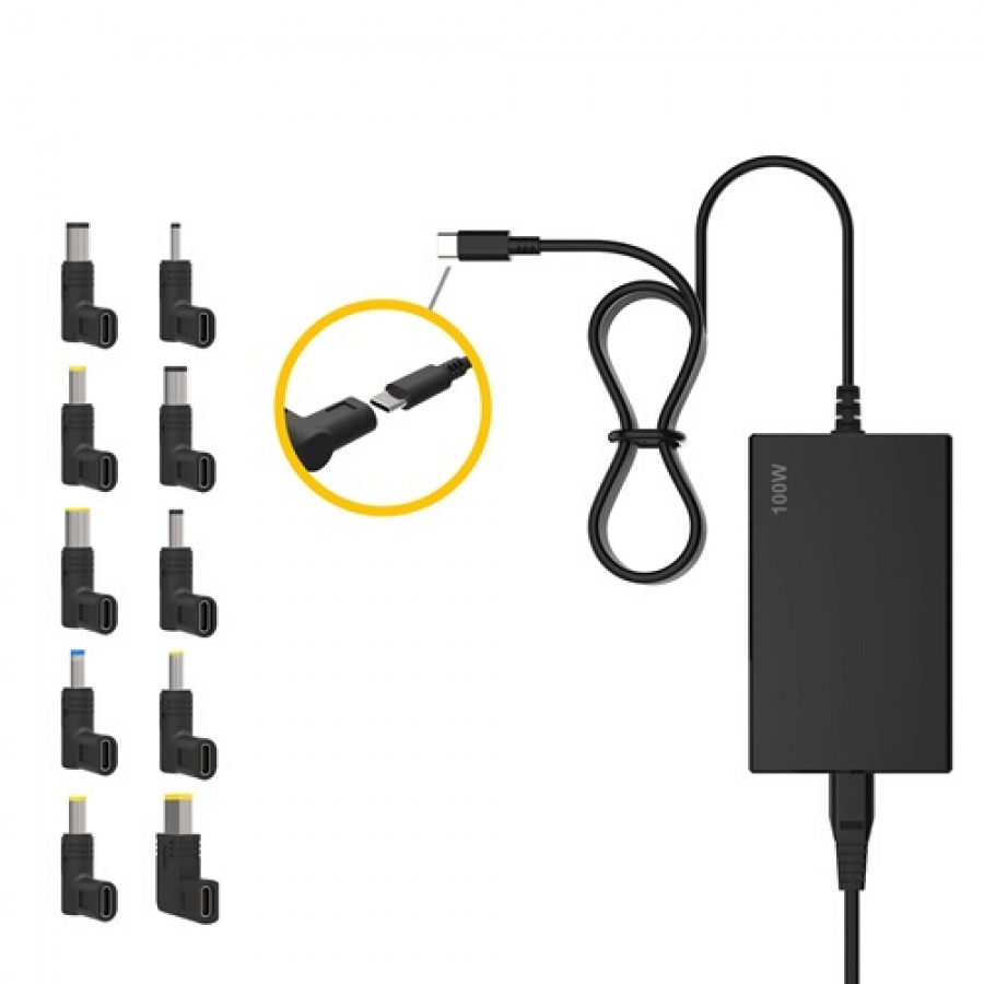 Accsup UNIVERSEL 100W NOIR n°2