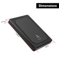 Aiolo Innovation AIOLO INNOVATION Disque dur externe A4 1To USB3.0 Noir