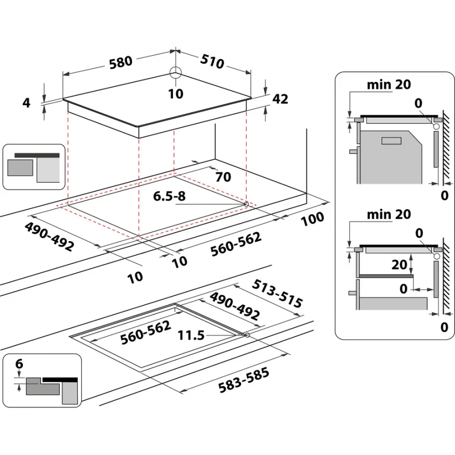 WHIRLPOOL AKT8130NE n°2