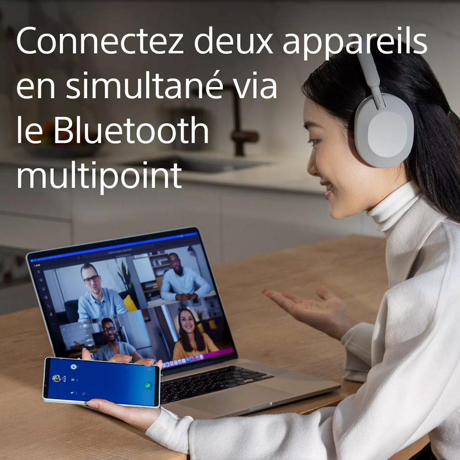 SONY WH1000XM5 ARGENT n°10