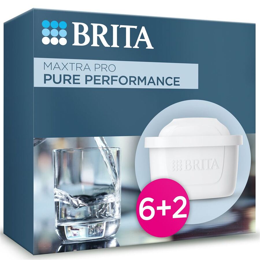 BRITA MAXTRA PACK DE 6 + 2 GRATUITS - 1055363 n°1