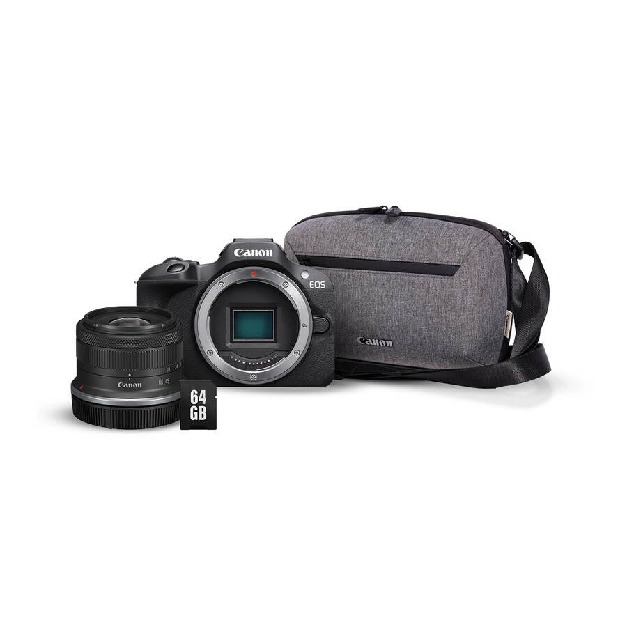 CANON EOS R100 + RF-S 18-45mm f/4.5-6.3 IS STM + SAC PHOTO + CARTE SD 64 go n°1